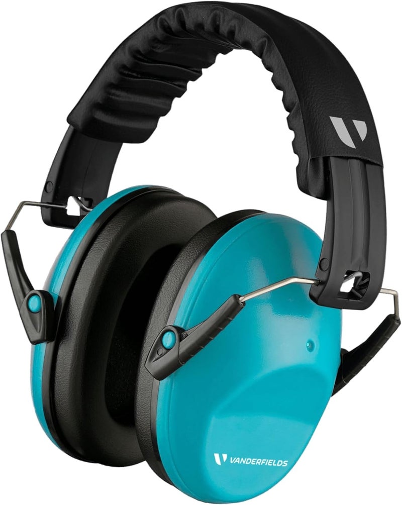 Vanderfields Hearing Protection Ear Muffs - Over 33 dB (2K Hz) Broad Noise Cancelling Sound Reduction Earmuffs for Kids 3-12 - Image 1